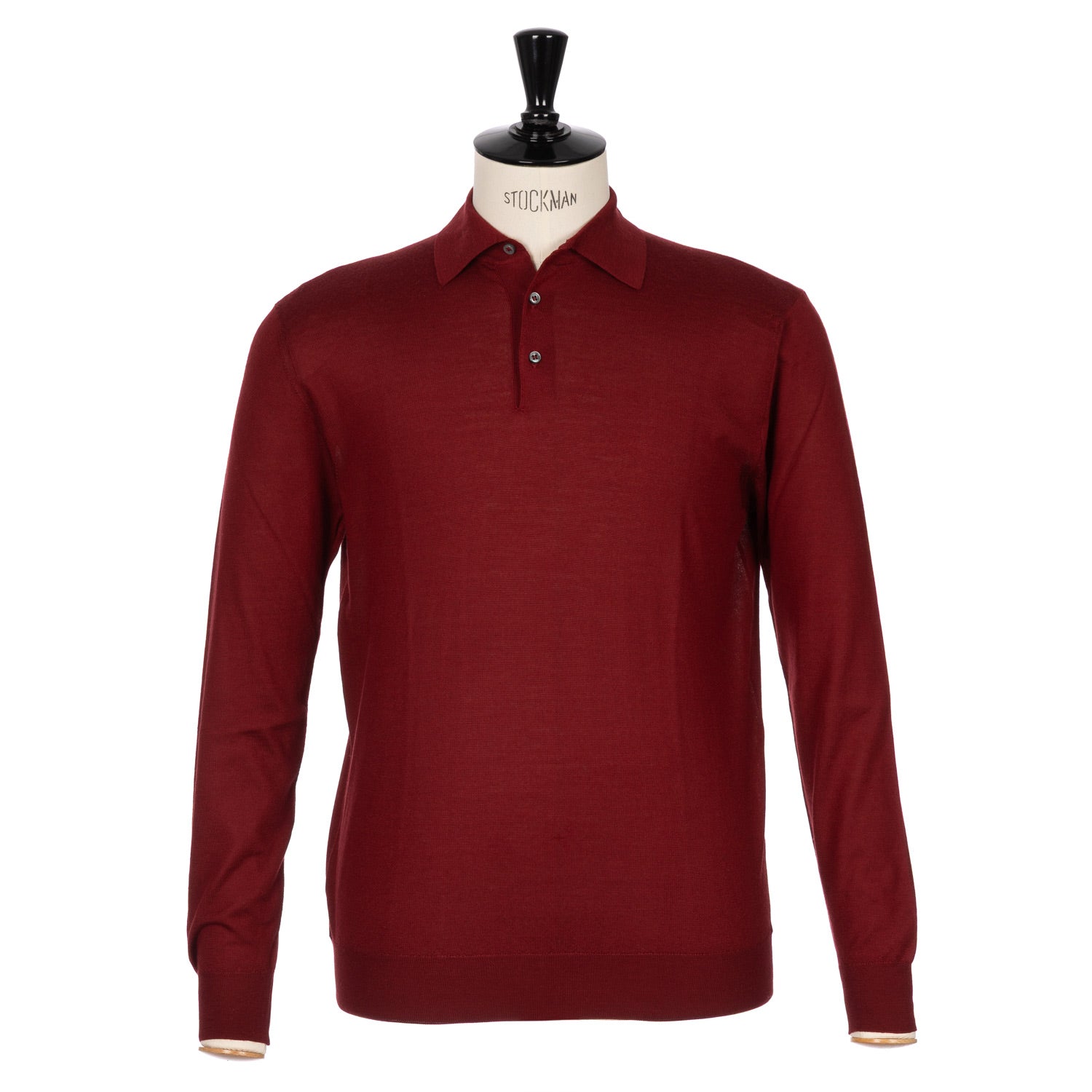 Knitted Polo Shirt "Sportman" made of Cashmere & Silk